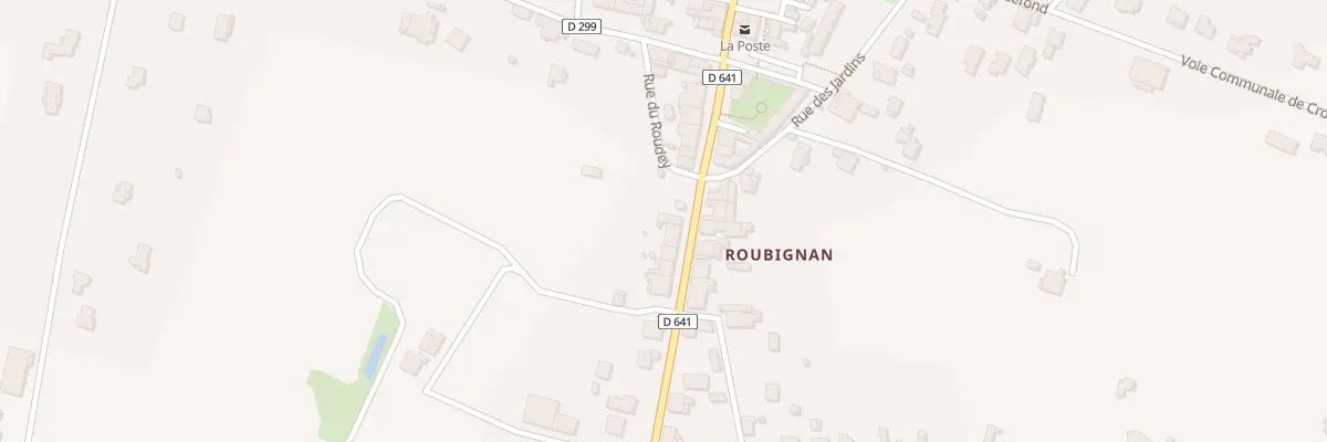 Plan du 13B All Allees de Roubignan à Gontaud-de-Nogaret