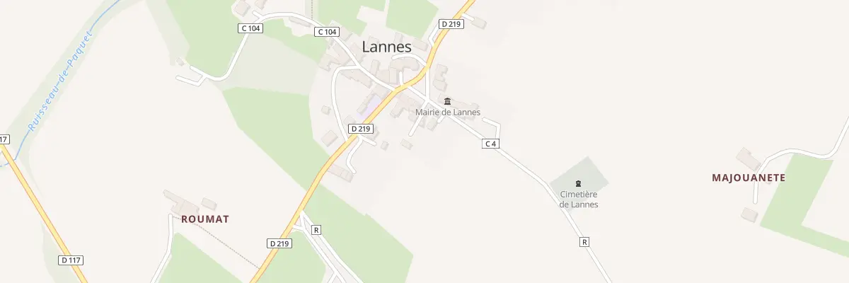 Plan du 12 Pl Éloi Sabathe à Lannes