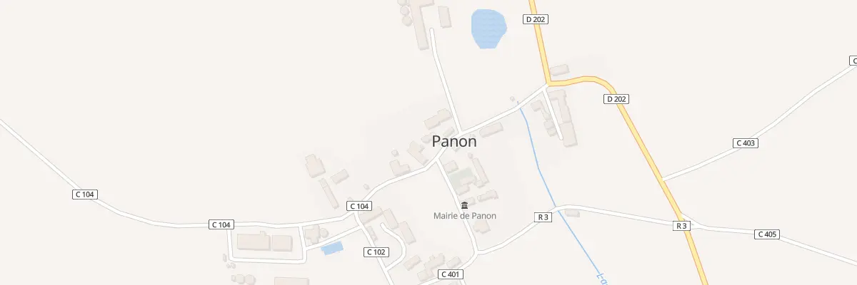 Plan du 5010 La Pontonniere à Panon