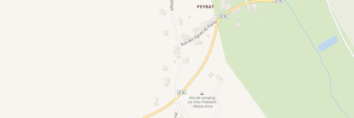 Plan du 5071 Terres du Peyrat à Blanzaguet-Saint-Cybard
