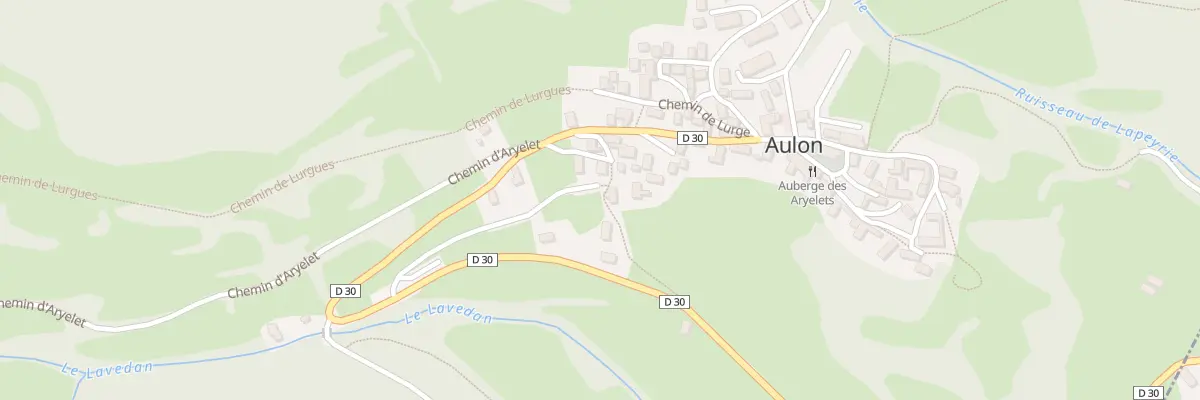 Plan du 5086 Bemiet à Aulon