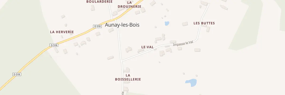Plan du 51 Le Val à Montchevrel