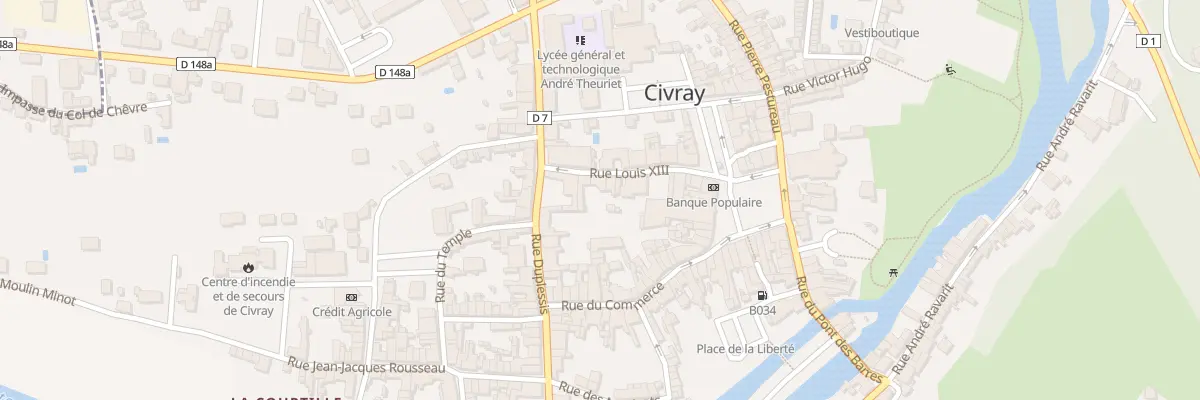Plan du 15 Rue Louis XIII à Civray