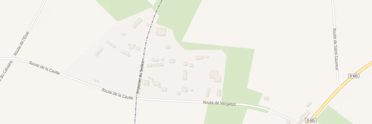 Plan du 5288 Rte de Vergetot à Saint-Sauveur-d’Émalleville