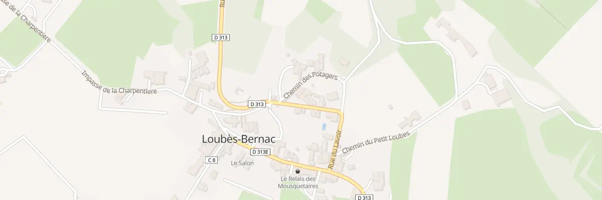 Plan du 25 Loubes à Loubès-Bernac