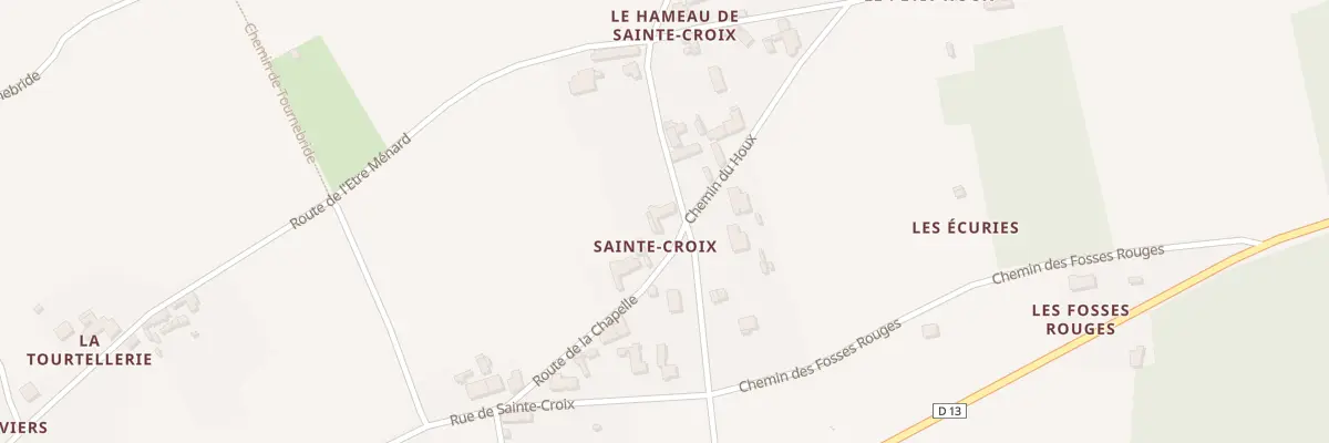 Plan du 11 Rte de la Chapelle à Mayet