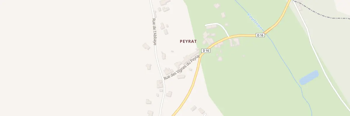 Plan du 5069 Le Peyrat à Blanzaguet-Saint-Cybard