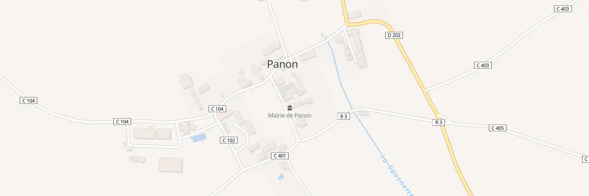 Plan du 5015 Le Bourg à Panon