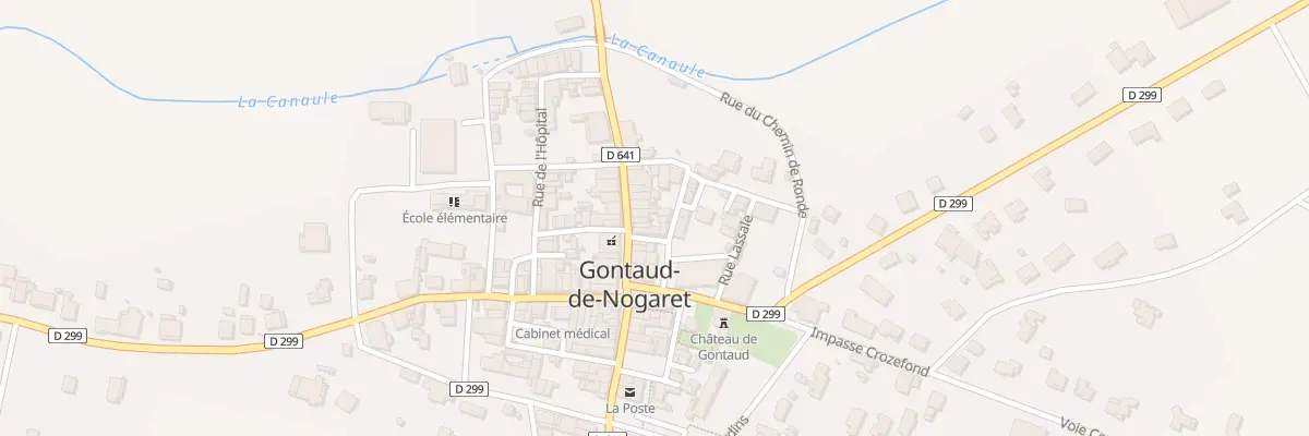 Plan du 8 Rue de Bantzenheim à Gontaud-de-Nogaret