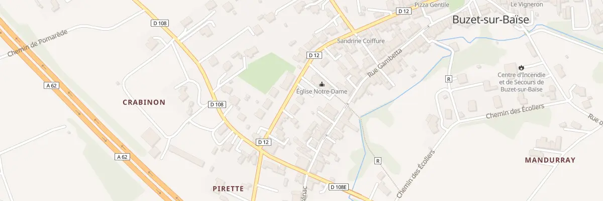 Plan du 45 Rue Maurice Luxembourg à Buzet-sur-Baïse