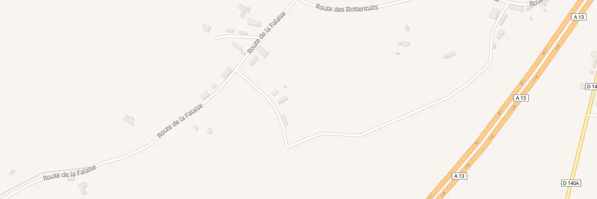 Plan du 635 Rte de la Falaise à Saint-André-d’Hébertot