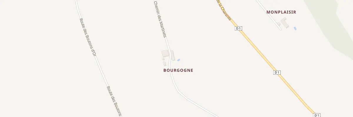 Plan du 1077 Chez Bourgogne à Nanteuil-Auriac-de-Bourzac