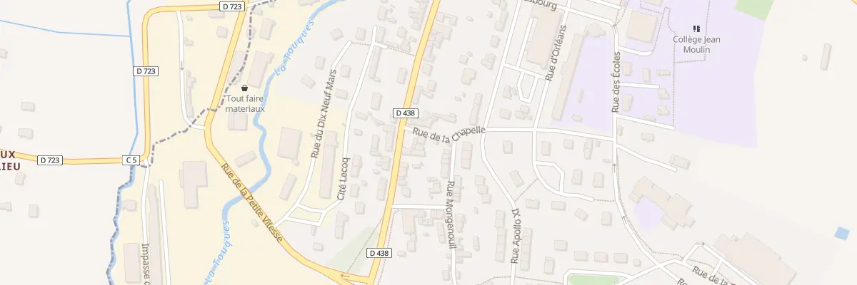 Plan du 164 Rue de la Chapelle à Gacé