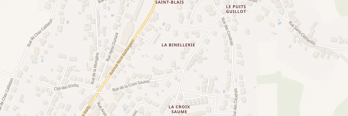 Plan du 8 Rue de la Croix Saume à Civray