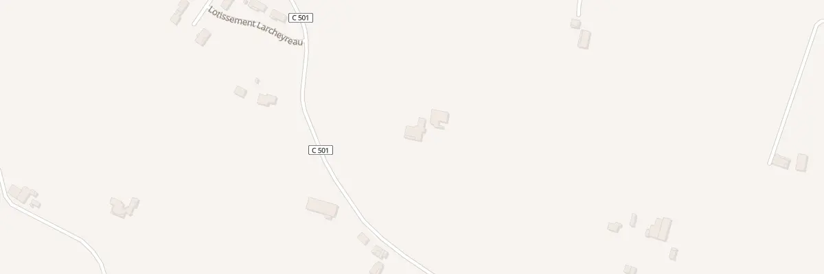 Plan du 603 Rte de Puysserampion à Allemans-du-Dropt