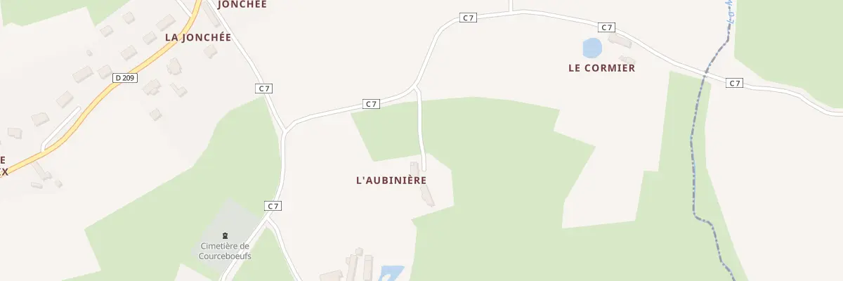 Plan du 5141 L’Aubiniere à Courcebœufs