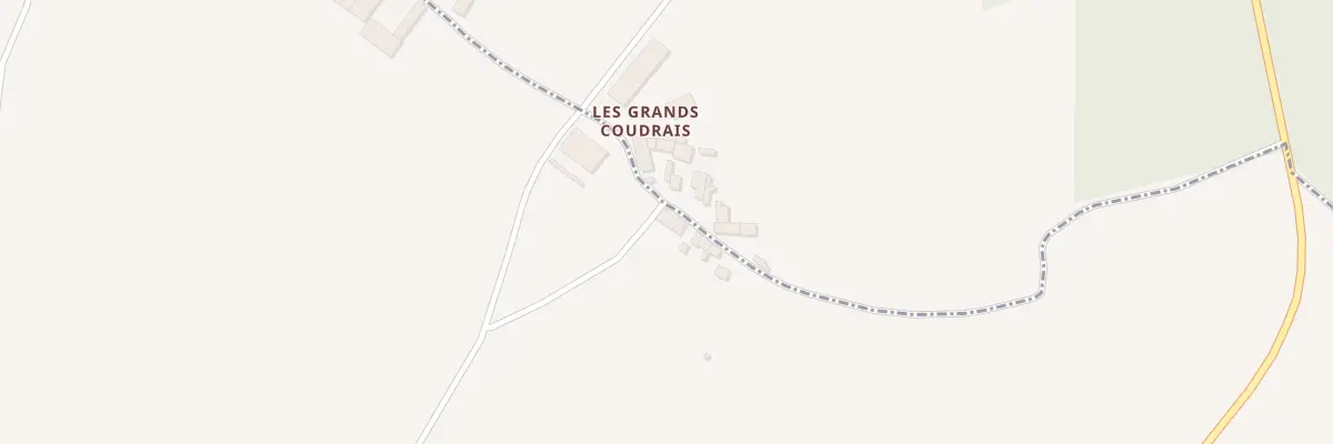 Plan du 2 Le Grand Coudrais à Saint-Gaudent