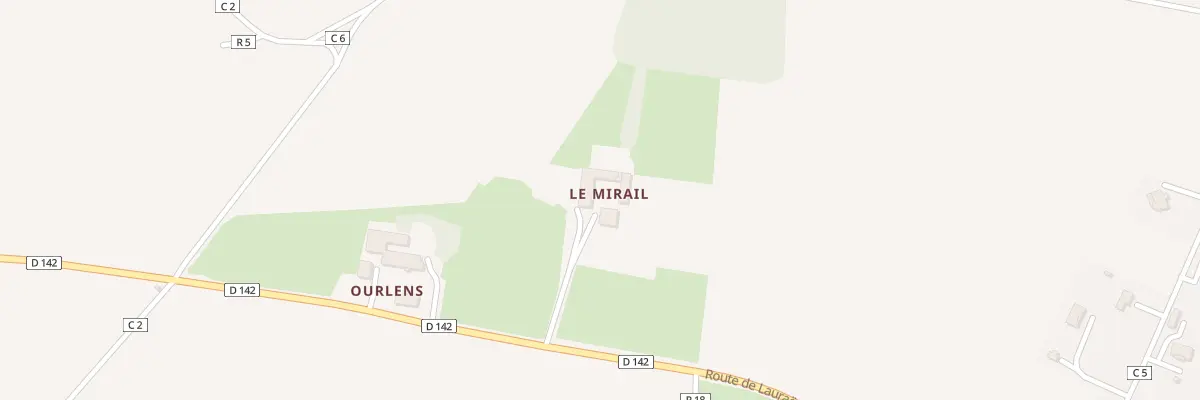 Plan du 5047 Au Mirail à Beaumont