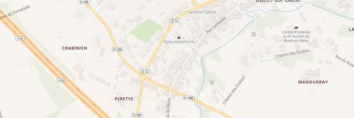 Plan du 56 Rue Gambetta à Buzet-sur-Baïse