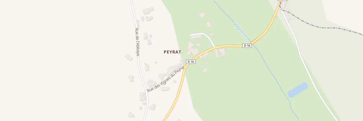 Plan du 5066 Le Peyrat à Blanzaguet-Saint-Cybard