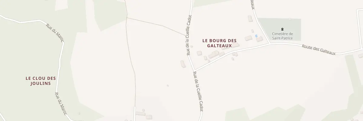 Plan du 20 Rue de la Cueille Cadot à Coteaux-sur-Loire