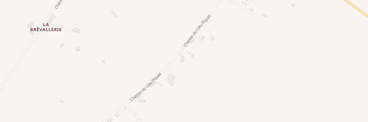 Plan du 385 Che du Lieu Piquet aux Authieux-sur-Calonne