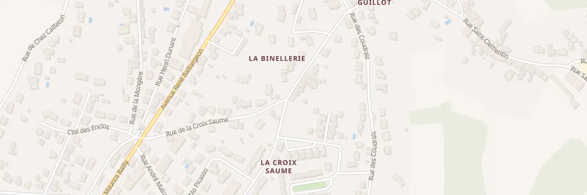 Plan du 19 Rue de la Croix Saume à Civray