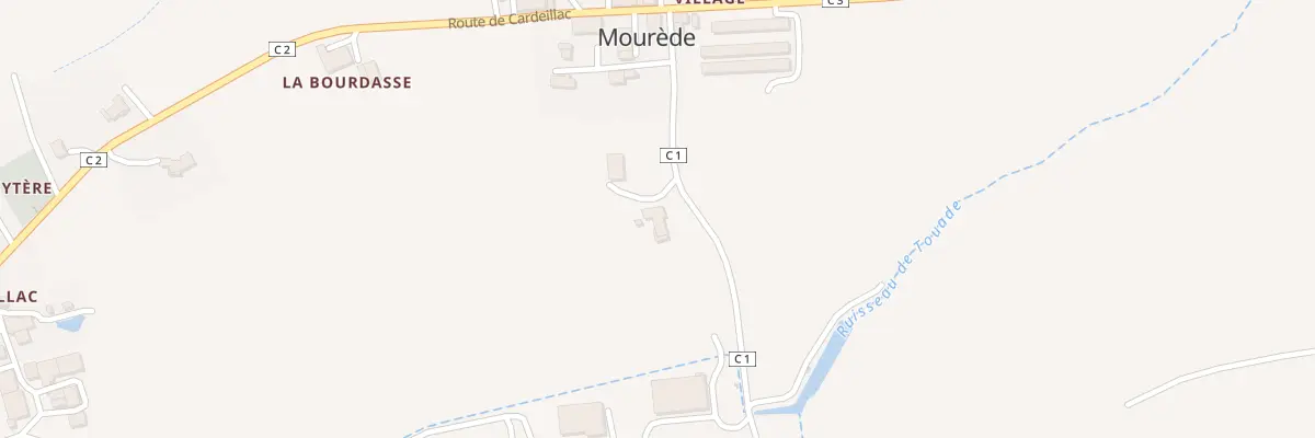 Plan du 5036 A Cardeillac à Mourède