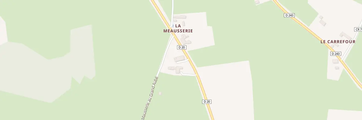 Plan du 5099 La Meausserie à Courcebœufs