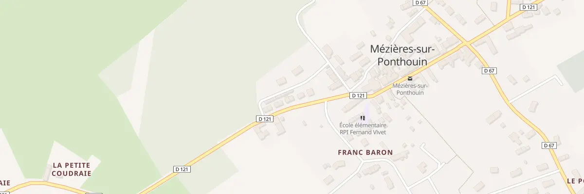 Plan du 11 Rue de la 2eme Db à Mézières-sur-Ponthouin