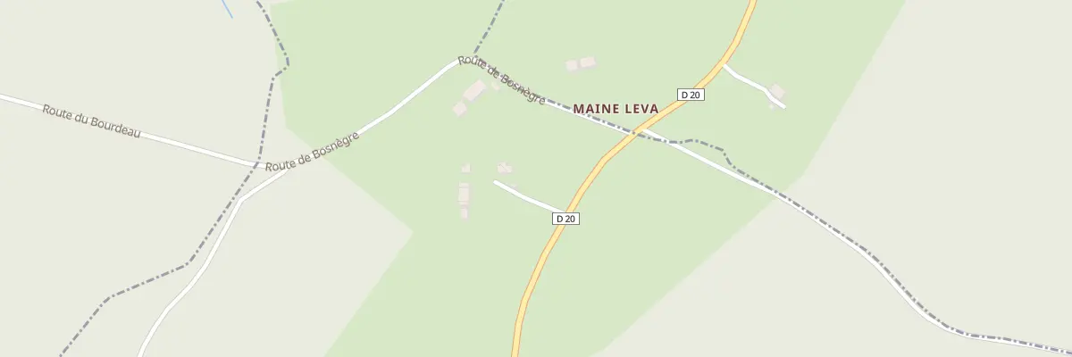 Plan du 67 Mayne Leva Ouest à Fraisse