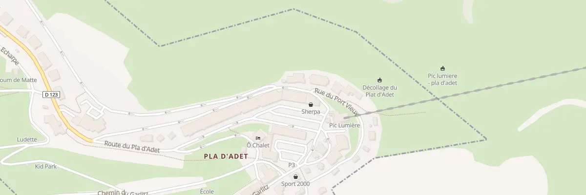 Plan du 8 Rue du Port Vieux à Saint-Lary-Soulan