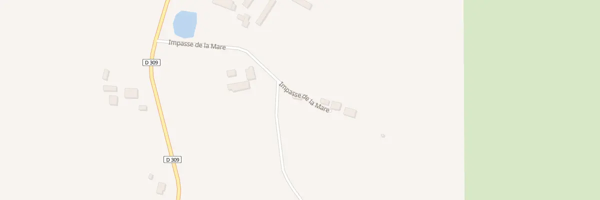 Plan du 274 Imp de la Mare à Moustier