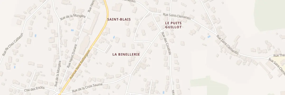 Plan du 2 Rue de la Croix Saume à Civray
