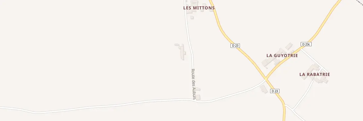 Plan du 7 Rte des Aubuis à Sérigny
