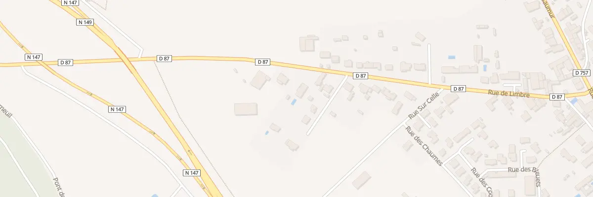 Plan du 17 Rue de Limbre à Migné-Auxances