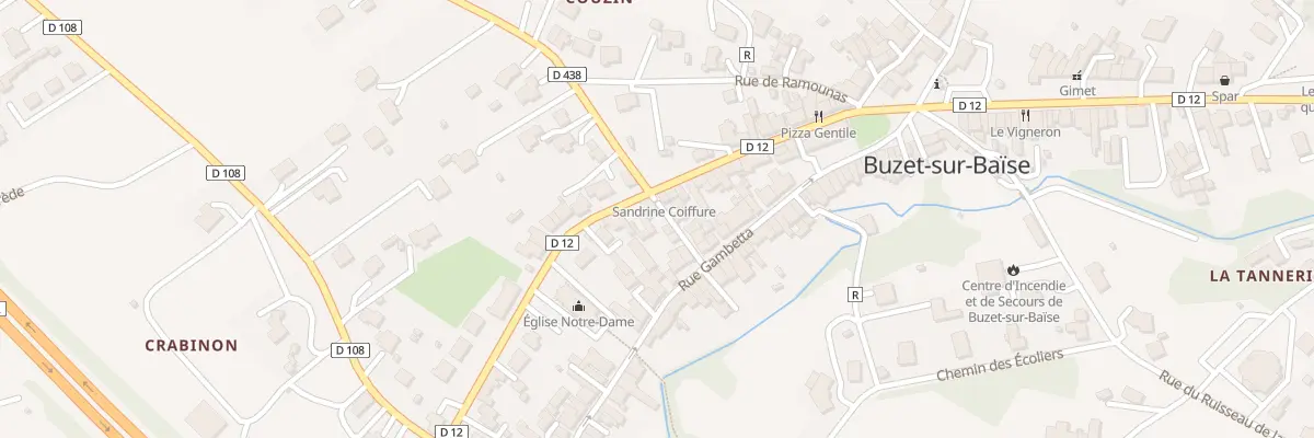Plan du 31 Rue Maurice Luxembourg à Buzet-sur-Baïse