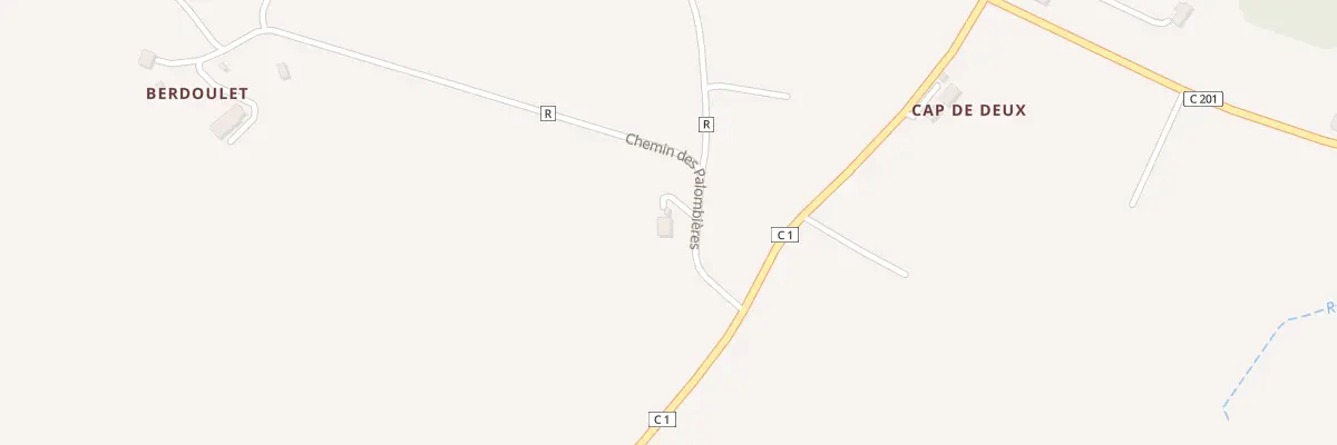 Plan du 5000 Berdoulet à Montgaillard-en-Albret
