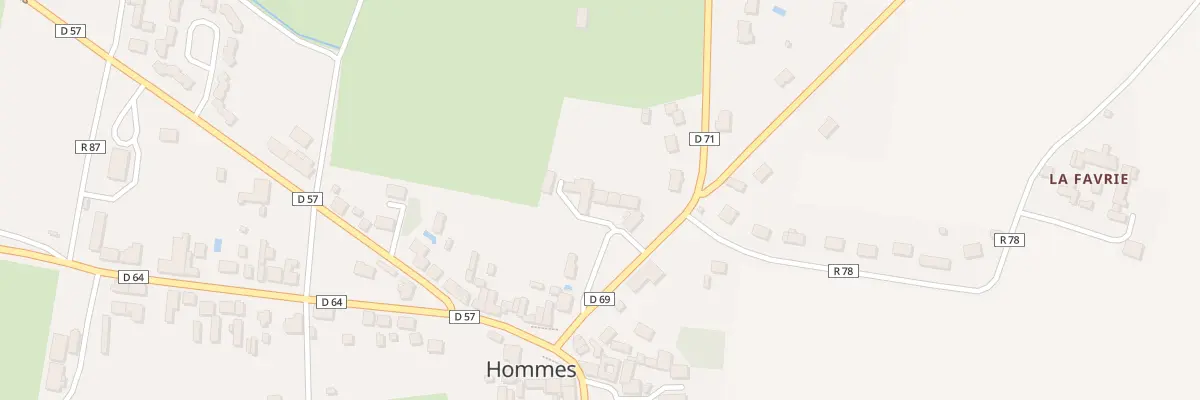 Plan du 10 Av des Acacias à Hommes