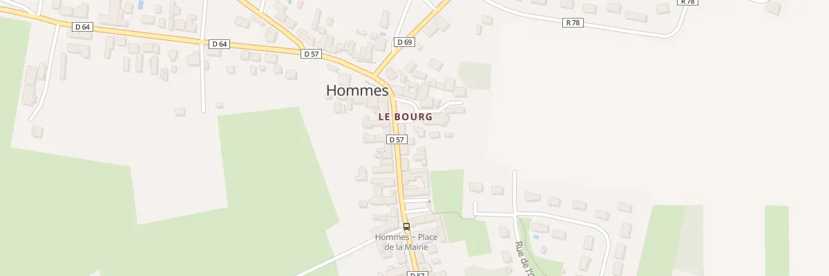 Plan du 4 Rue de Langeais à Hommes