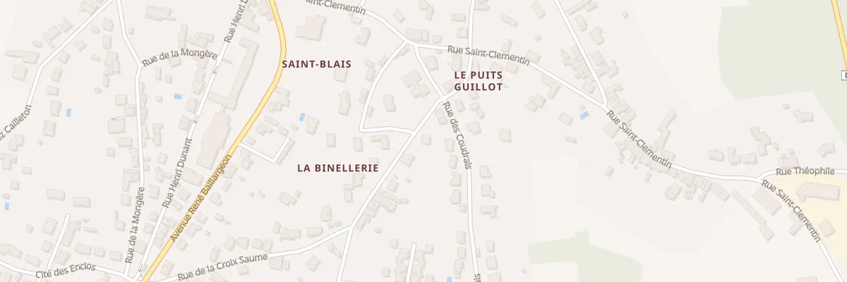 Plan du 3 Rue de la Croix Saume à Civray