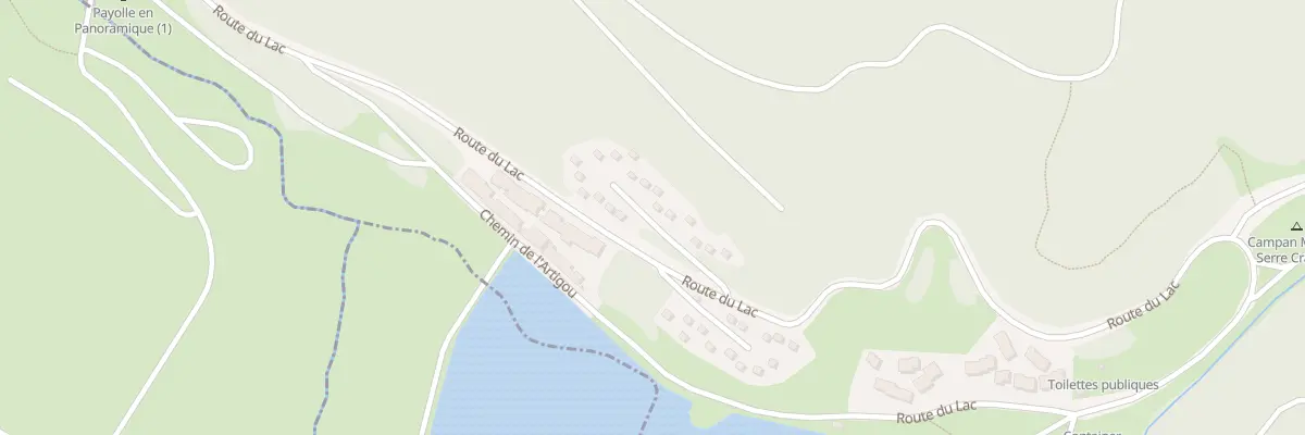 Plan du 1425 Rte du Lac à Campan