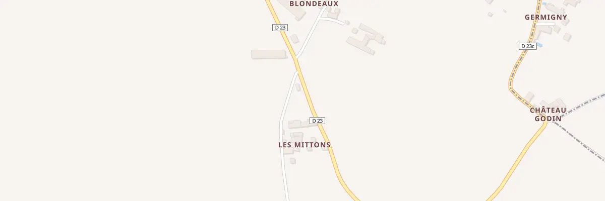 Plan du 3 Les Mittons à Sérigny