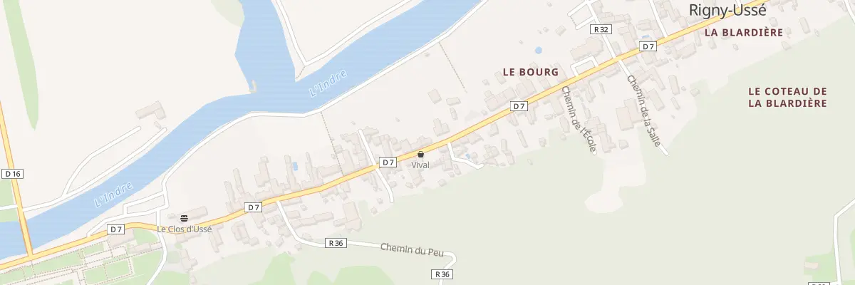 Plan du 38 Rue Principale à Rigny-Ussé