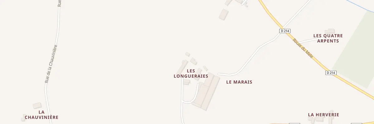 Plan du 33 Les Longueraies à Aunay-les-Bois