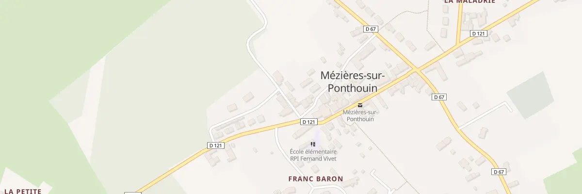 Plan du 5 Rue du Pavillon à Mézières-sur-Ponthouin