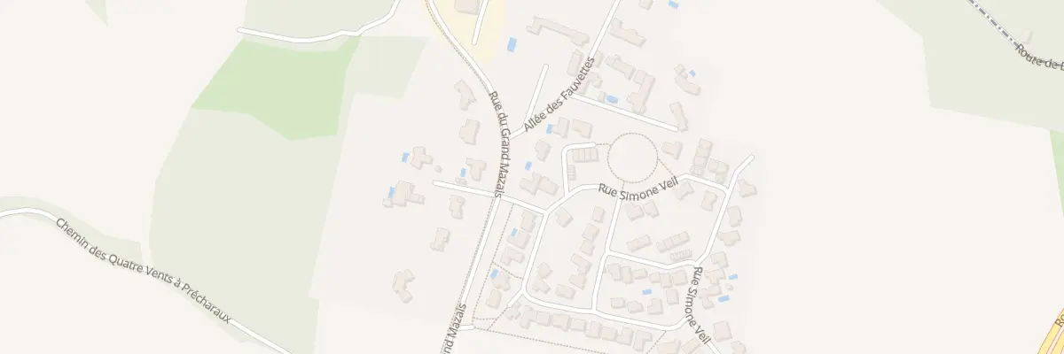 Plan du 30 Rue Simone Veil à Vouneuil-sous-Biard