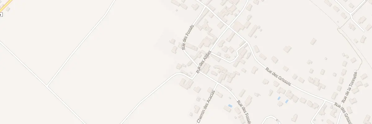 Plan du 13 Rue des Fosses à Avanton
