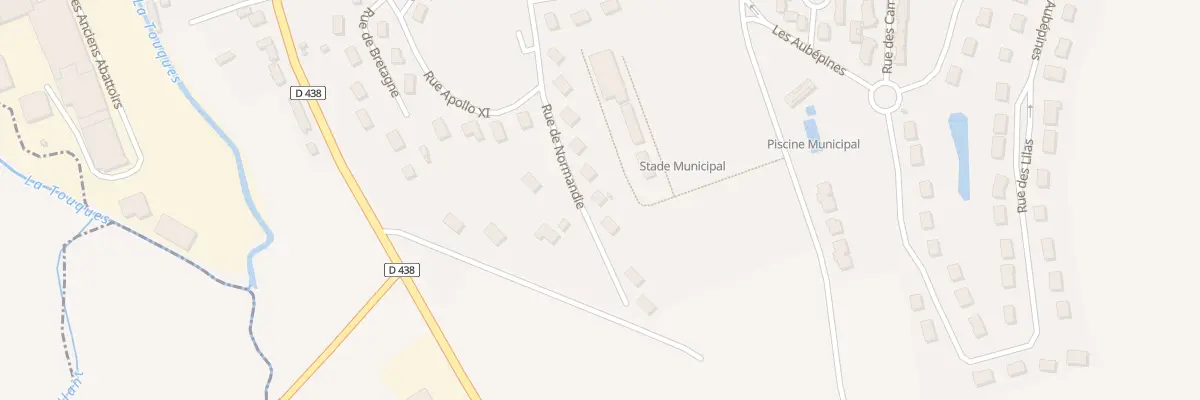 Plan du 10 Rue de Normandie à Gacé