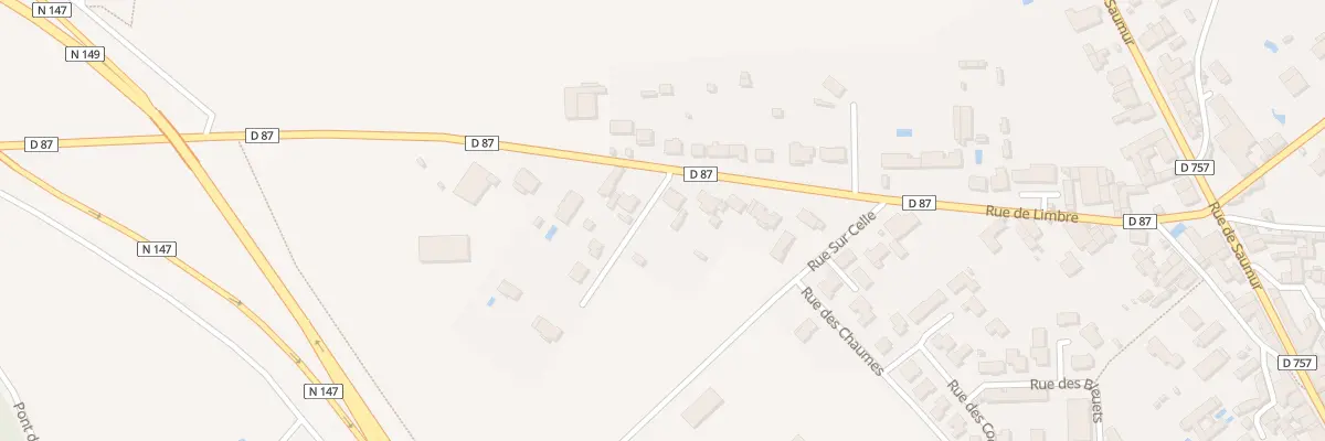 Plan du 11B Rue de Limbre à Migné-Auxances